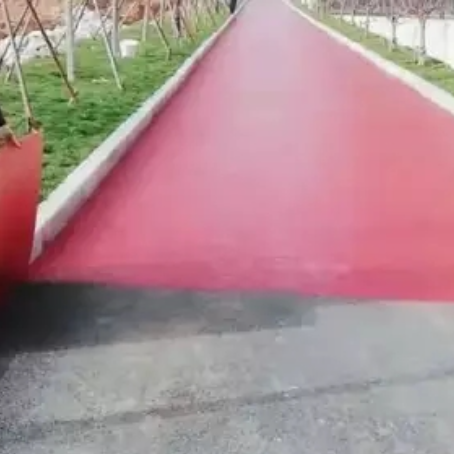 宣城​ 彩色路面喷涂翻新是一种低成本